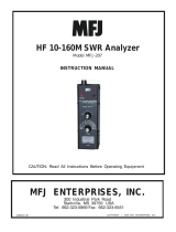 MFJ 207 User manual