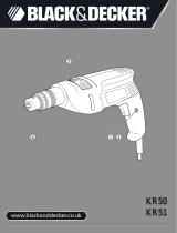 BLACK+DECKER KR50 User manual