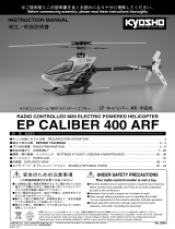 Kyosho EP CALIBER 400 User manual