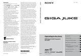 Sony NAC-HD1E Giga Juke Owner's manual