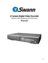 Swann DVR4-Pro-Net TBA User manual