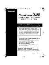 Roland Fantom XR Owner's manual