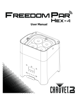 CHAUVET DJ Freedom Par Hex-4 User manual