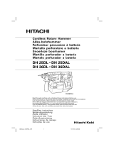 Hitachi DH 36DL Handling Instructions Manual