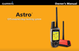 Garmin Astro 220 User manual