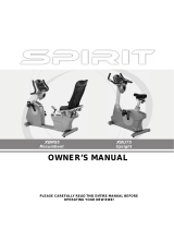 Spirit XBU75 Owner's manual