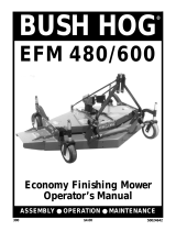 Bush Hog EFM 60 User manual