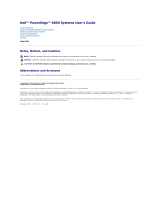 Dell PowerEdge 6850 User guide