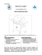 Patio Chef SS48 Owner's manual