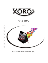 Xoro HMT 360Q Quick start guide