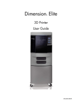 Stratasys Dimension Elite User manual