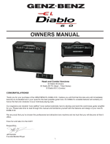 Genz Benz El Diablo 60 Owner's manual