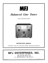 MFJ 974HB User manual