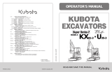 Kubota Super Series 2 U 35-3 User manual