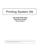 KYOCERA KM-4030 Operating instructions