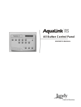 Jandy AquaLink RS Owner's manual