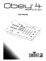 CHAUVET DJ Obey 4 D-Fi 2.4 User manual