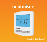 Heatmiser Slimline-E User manual