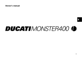 Ducati MONSTER 400 Owner's manual