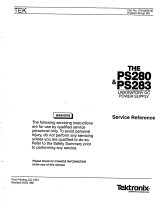 Tektronix PS280 Service & Reference Manual