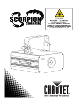 CHAUVET DJ Scorpion Storm FXRG User manual