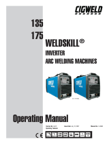 CIGWELD 135 175 WELDSKILL® Inverter Arc Welding Machines User manual