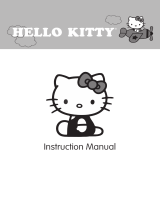JANOME Hello Kitty 14412 Owner's manual