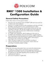 Polycom RMX 1500 Installation &  Configuration Manual