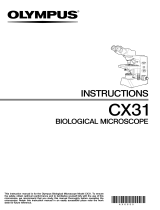 Olympus CX31 Instructions Manual