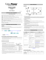 CyberPower CP500HG User manual