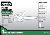 Ozito 25.4cc-305mm Bar User manual