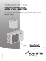 Worcester Greenstar Plus Hybrid (01.11.2012-21.07.2016) Operating instructions