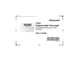Honeywell PROGRAMMABLE THERMOSTAT User manual
