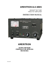 AMERITRON ALS-600SX User manual