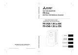Mitsubishi Electric FR-V500 User manual