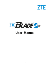 ZTE BLADE V8 MINI Owner's manual