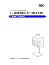 Toshiba TEC SL-9000-FFH-QR User manual