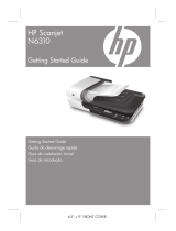 HP Scanjet N6310 Document Flatbed Scanner User manual