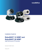 VADDIO RoboSHOT 12 HDBT Installation guide