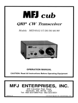 MFJ 9320K Owner's manual