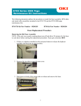 OKI B710n Operating instructions