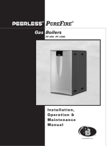 Peerless PUREFIRE PF-850 Installation, Operation & Maintenance Manual