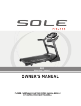 Sole F63 Owner's manual