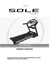 Sole Fitness 16008600800 Owner's manual