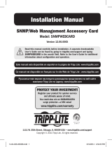 Tripp Lite SNMPWEBCARD Version 12.06.006x English Installation guide