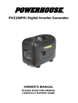 Powerhouse PH2100PRi Owner's manual