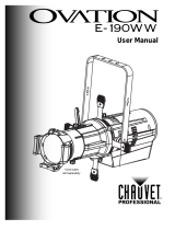 Chauvet Professional OVATION E-190WW User manual