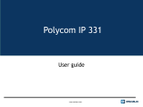 Polycom SoundPoint IP 331 User manual