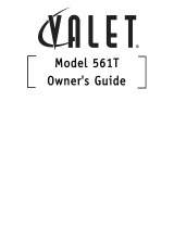 Valet 561T Owner's manual