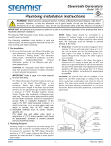 Steamist 1100 Installation guide
